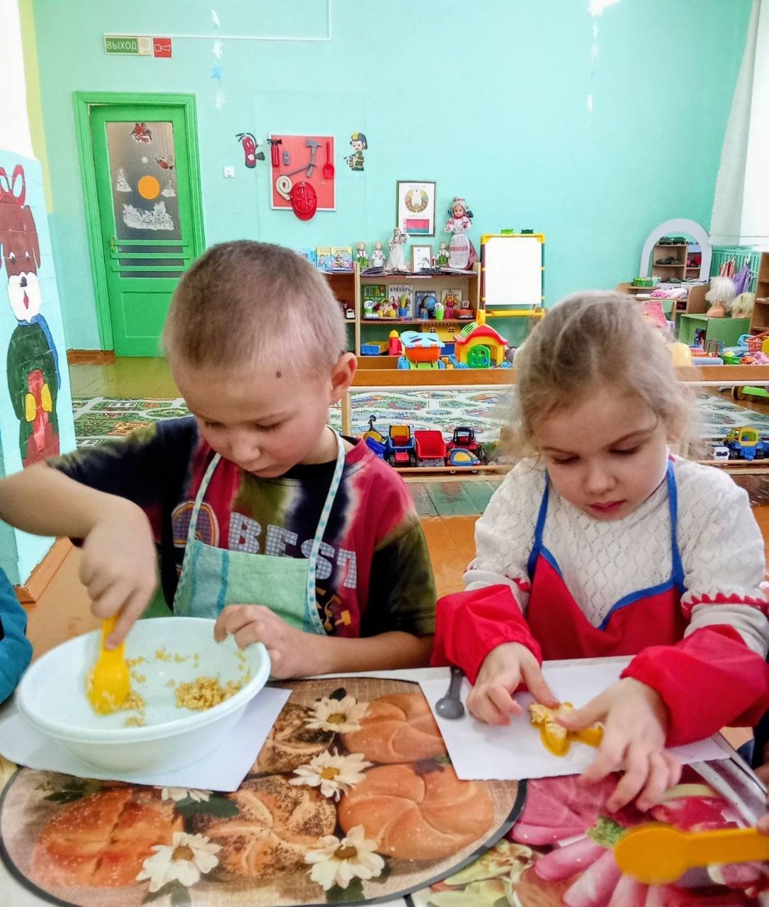 Развітанне з ялінай і пячэнне для птушак