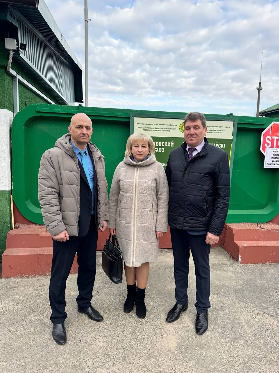 Посещение цеха по переработке древесины Петриковского лесхоза