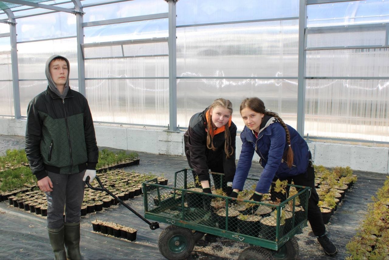 Первые дни студенческого отряда в Национальном парке «Припятский»