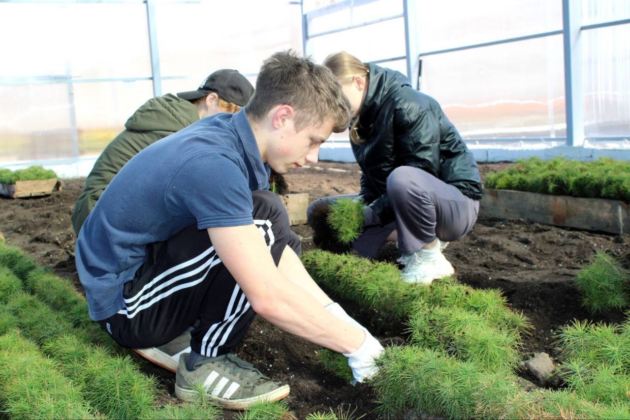 Первые дни студенческого отряда в Национальном парке «Припятский»