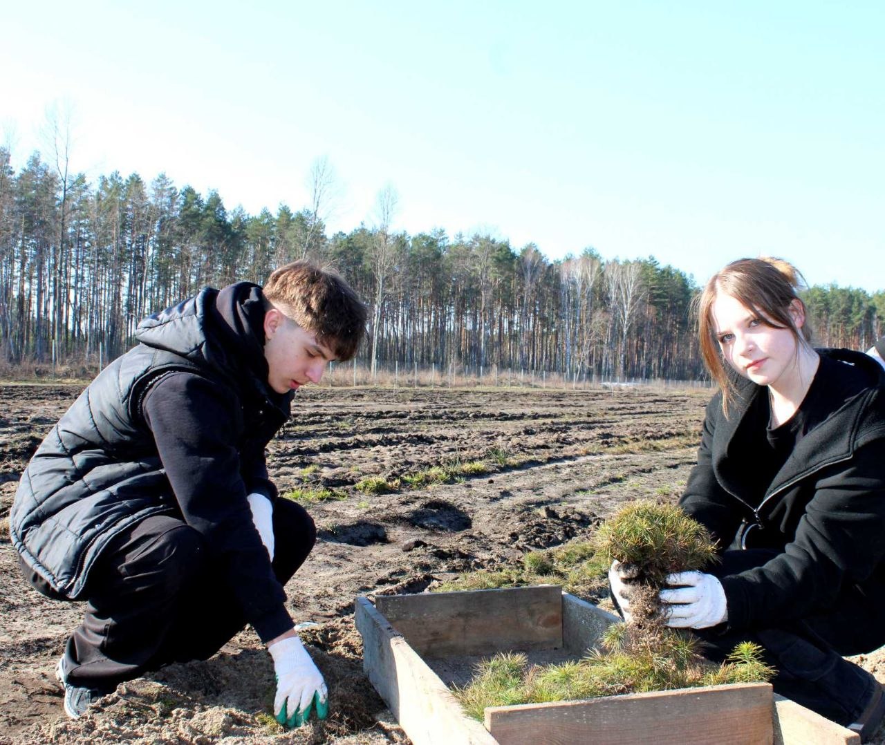 Первые дни студенческого отряда в Национальном парке «Припятский»