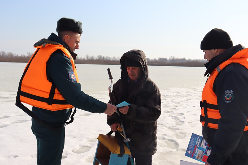 Тонкий лед – зона риска: как прошел совместный рейд ОСВОД и МЧС