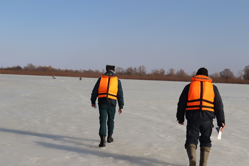 Тонкий лед – зона риска: как прошел совместный рейд ОСВОД и МЧС