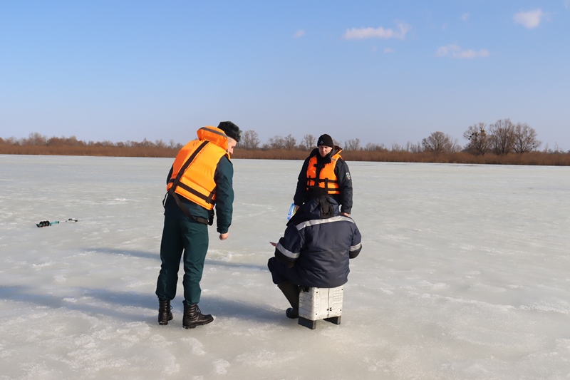Тонкий лед – зона риска: как прошел совместный рейд ОСВОД и МЧС