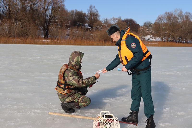 Тонкий лед – зона риска: как прошел совместный рейд ОСВОД и МЧС