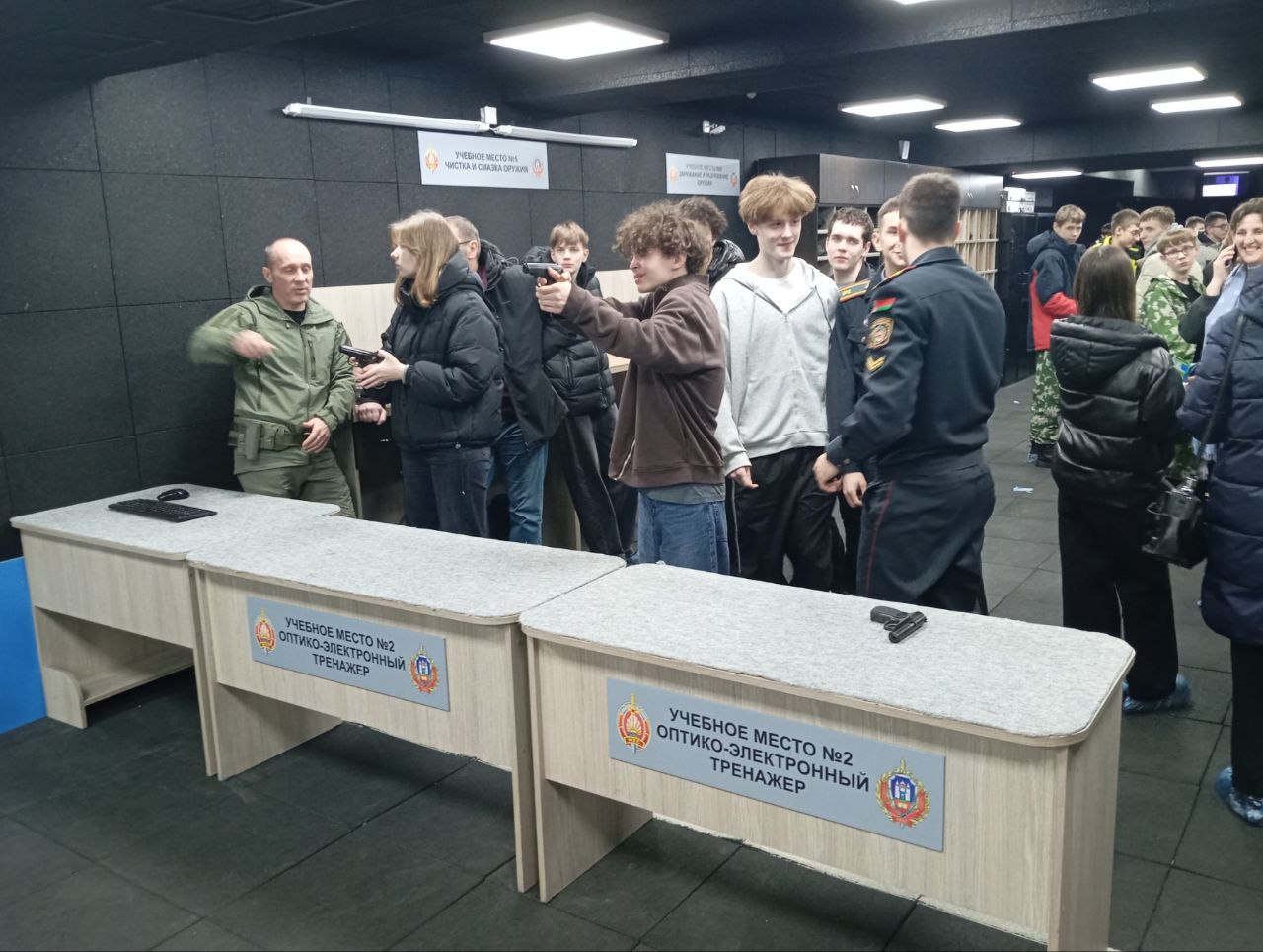 Петриковский "Гранит" на экскурсии в Могилёвском институте МВД