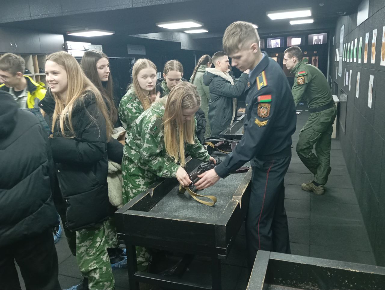 Петриковский "Гранит" на экскурсии в Могилёвском институте МВД