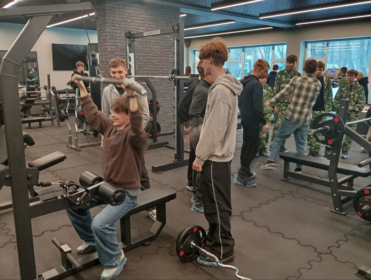 Петриковский "Гранит" на экскурсии в Могилёвском институте МВД