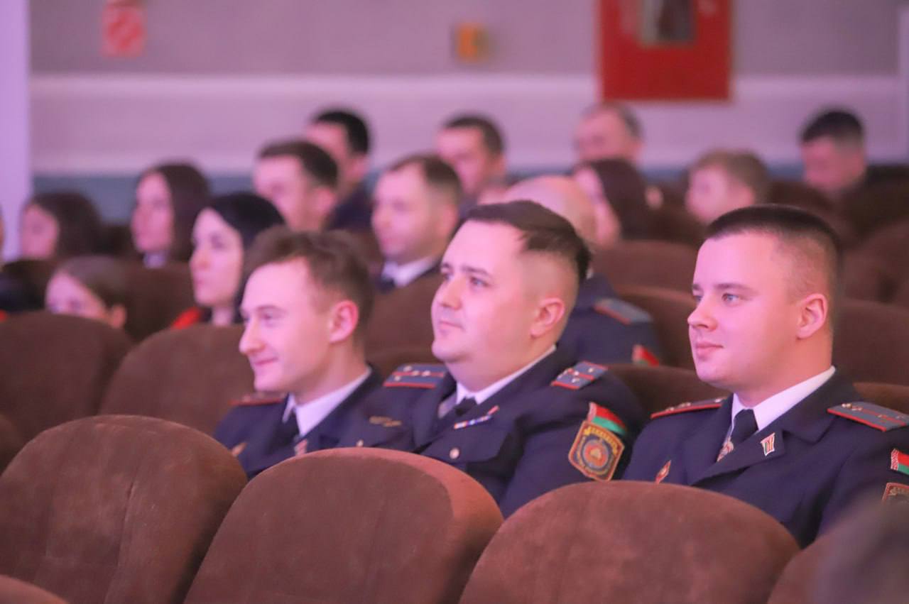 Дзень міліцыі: віншаванні, узнагароды і словы падзякі