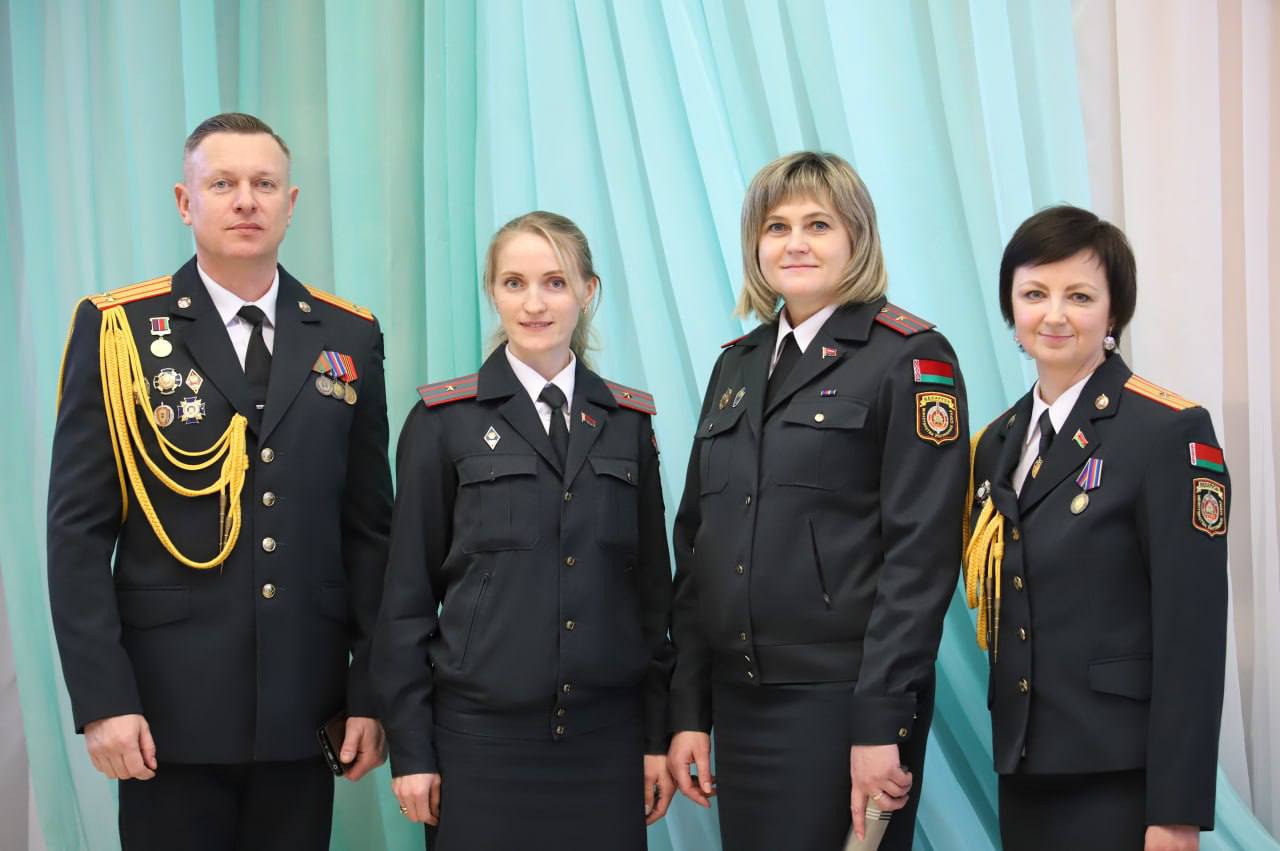 Дзень міліцыі: віншаванні, узнагароды і словы падзякі