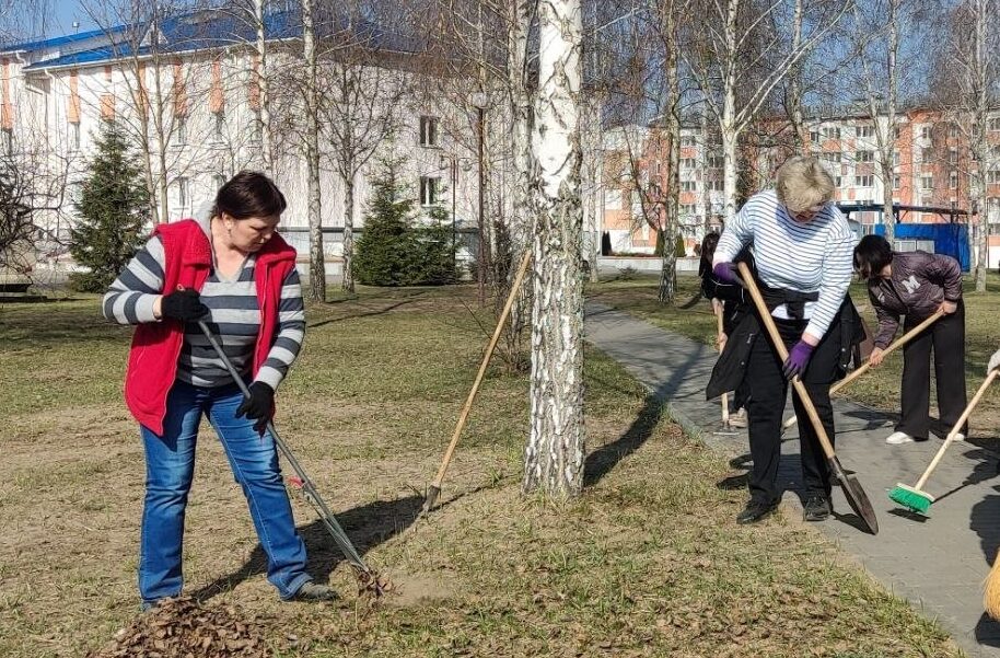 Фотофакт: Субботник на Петриковщине!