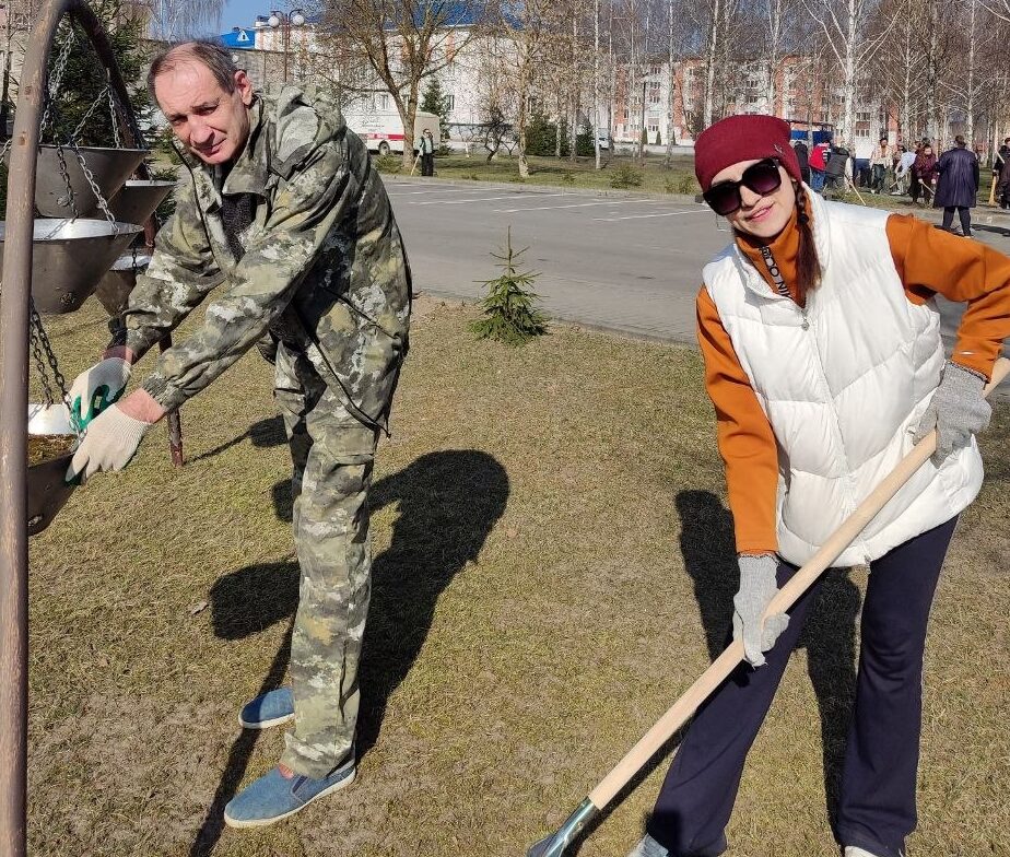 Фотофакт: Субботник на Петриковщине!
