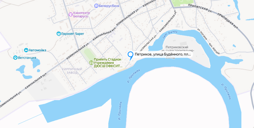 Появилась интерактивная карта мест, разрешённых для купания в Гомельской области