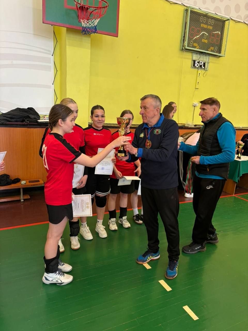 Победный волейбол!