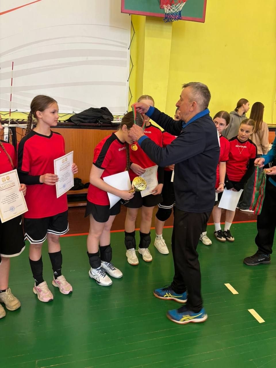 Победный волейбол!