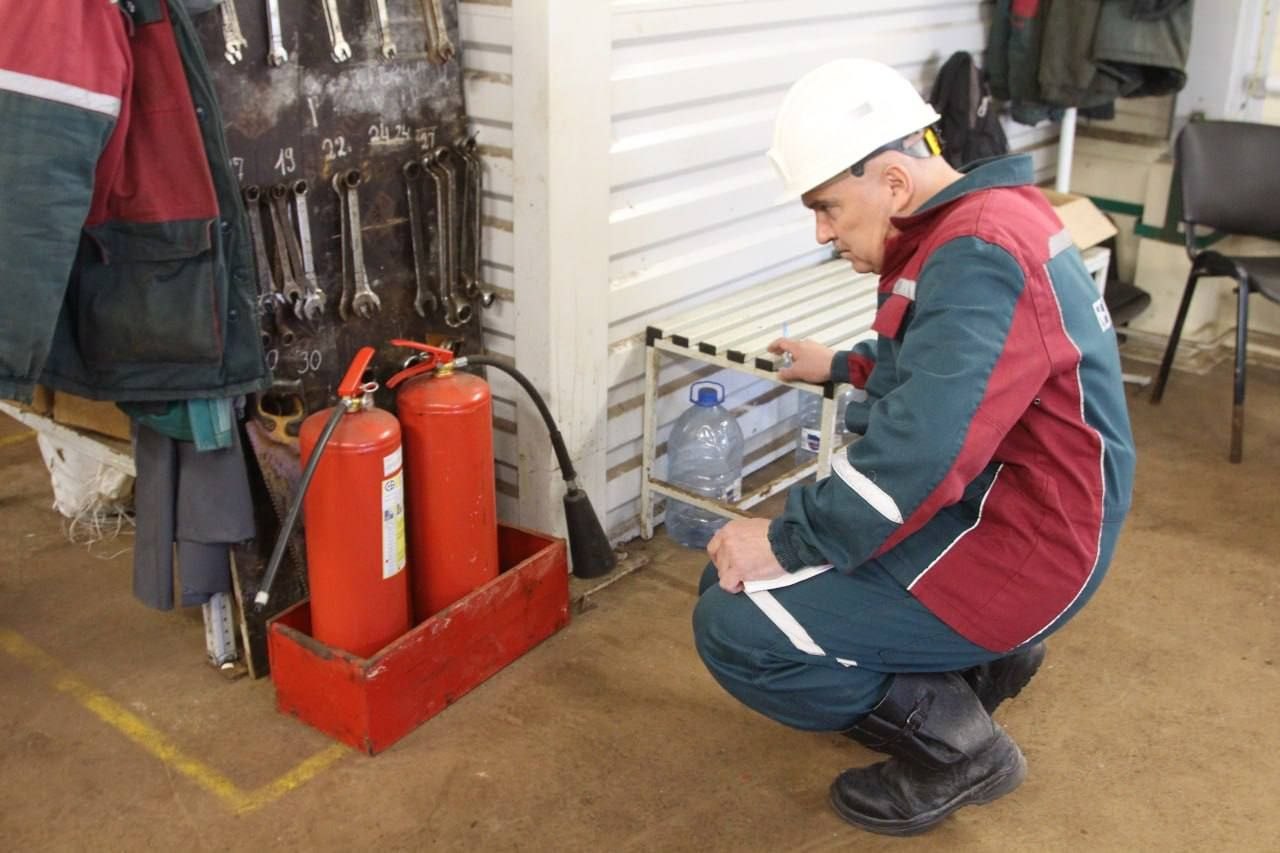 Единый день охраны труда на Петриковском РУ. Две комиссии проверили промплощадку.