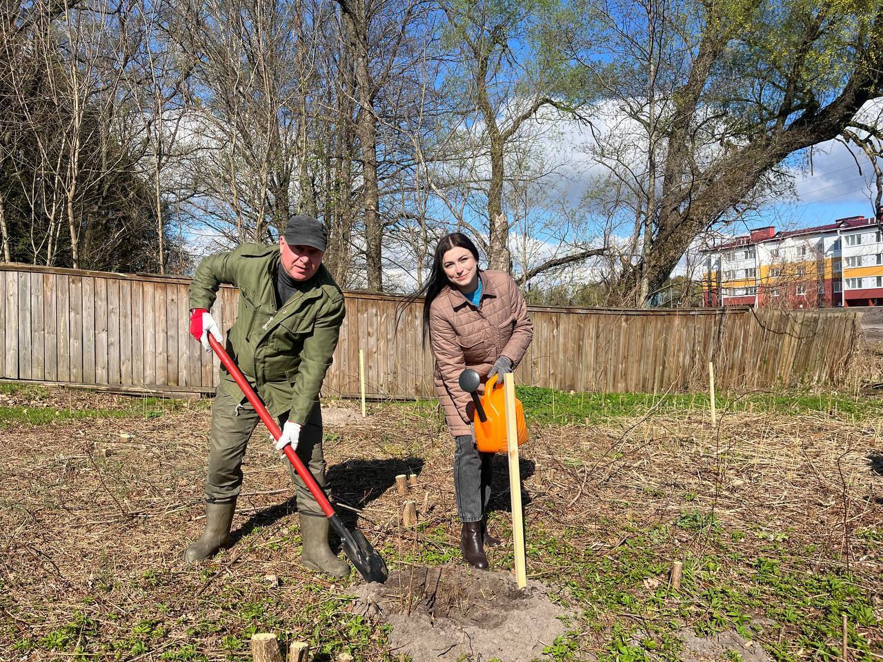 Алея "Надзеі" ў аграгарадку Ляскавічы: сумеснымі намаганнямі дзеля будучыні!