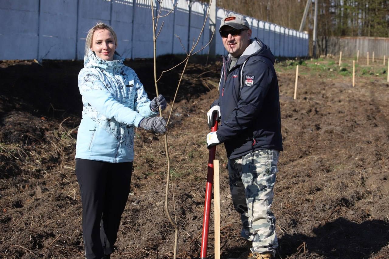 Алея "Надзеі" ў аграгарадку Ляскавічы: сумеснымі намаганнямі дзеля будучыні!