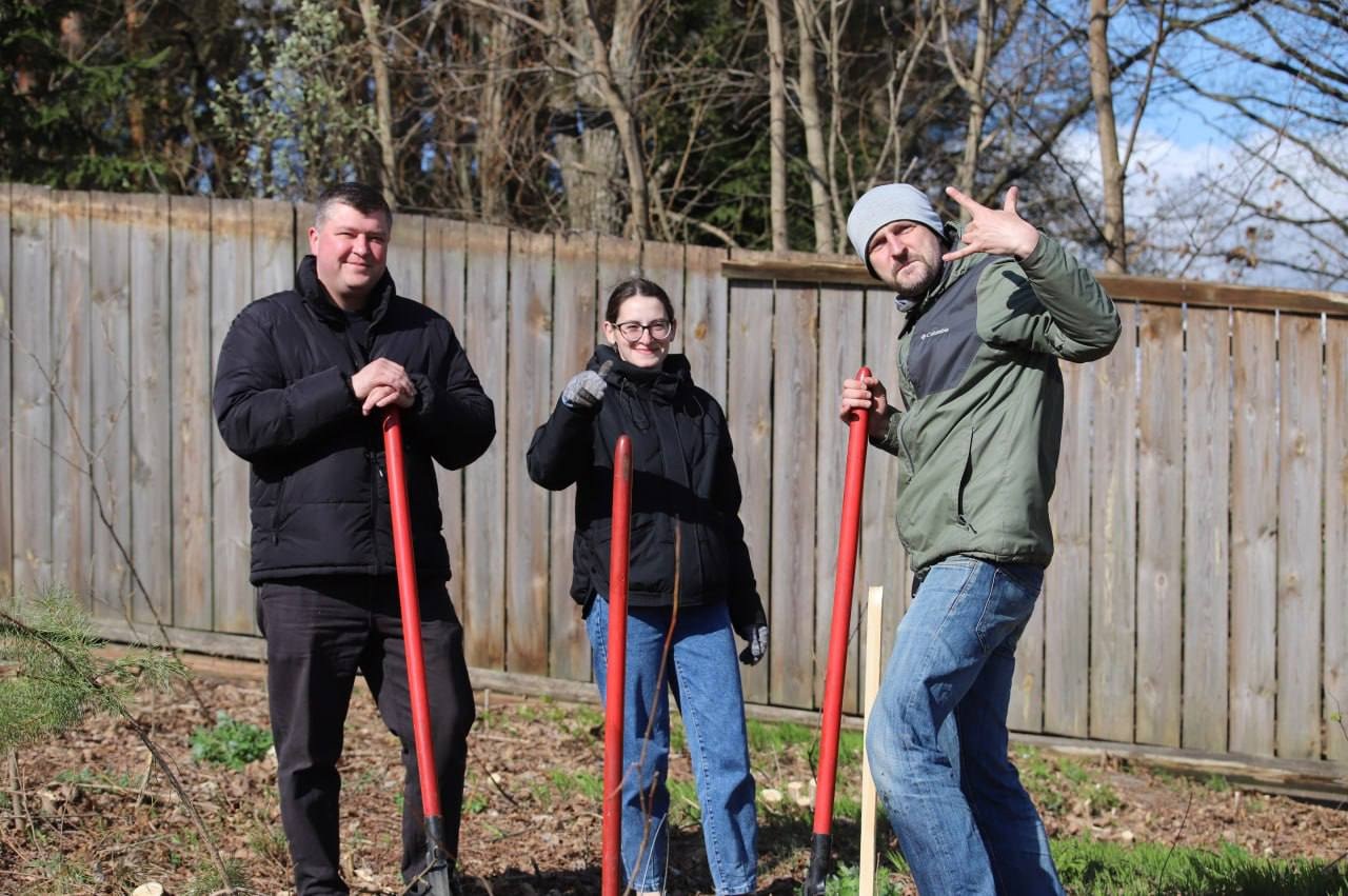 Алея "Надзеі" ў аграгарадку Ляскавічы: сумеснымі намаганнямі дзеля будучыні!