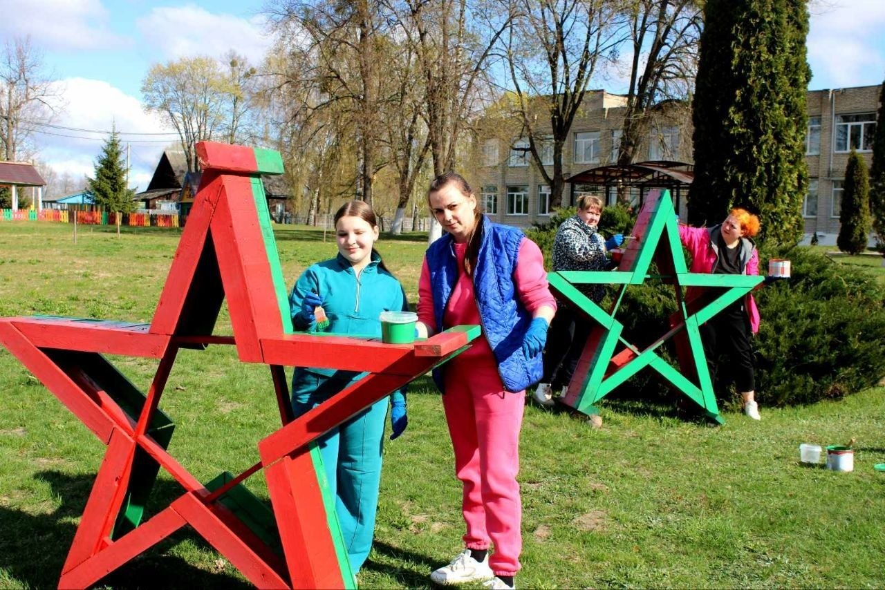 В Бринёвской школе прошел республиканский субботник!