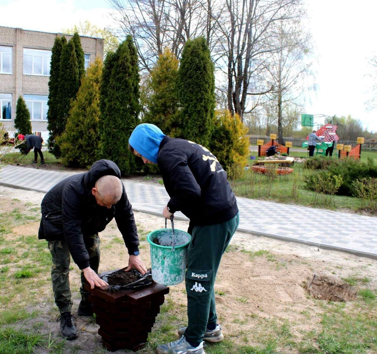 В Бринёвской школе прошел республиканский субботник!
