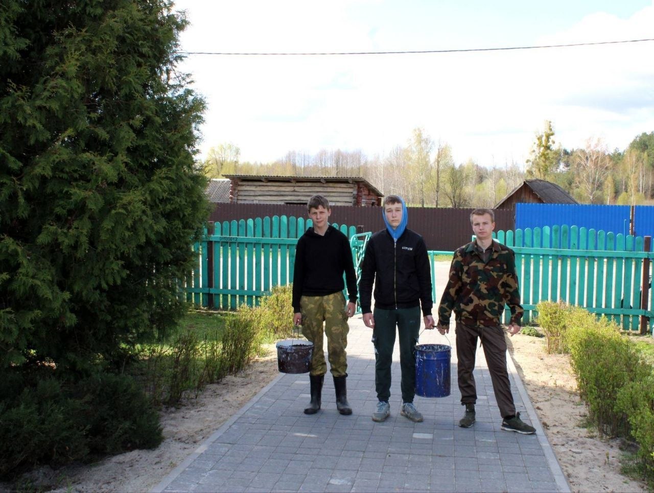 В Бринёвской школе прошел республиканский субботник!