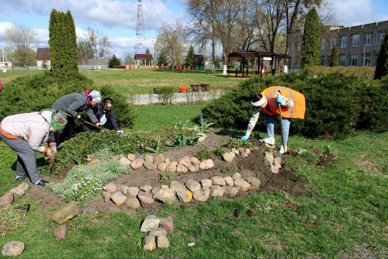 В Бринёвской школе прошел республиканский субботник!