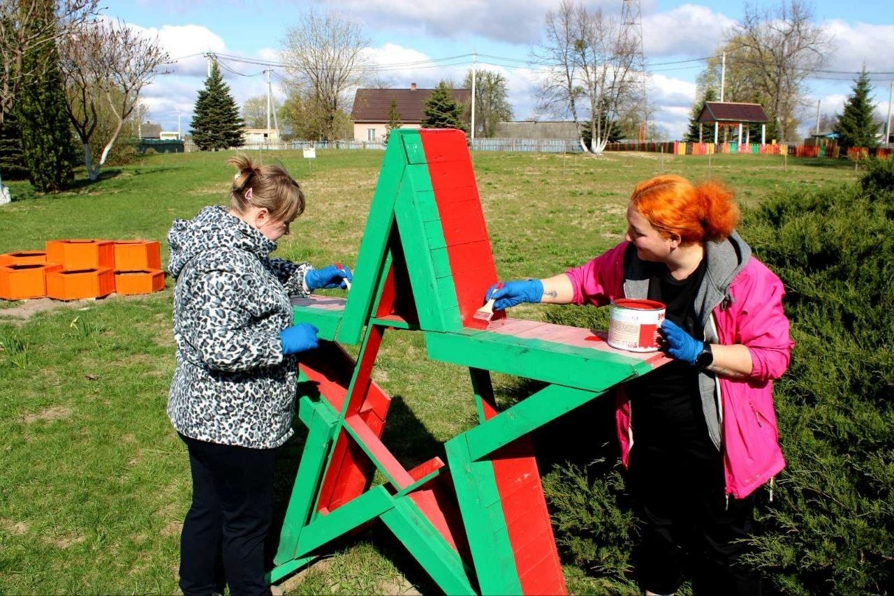 В Бринёвской школе прошел республиканский субботник!