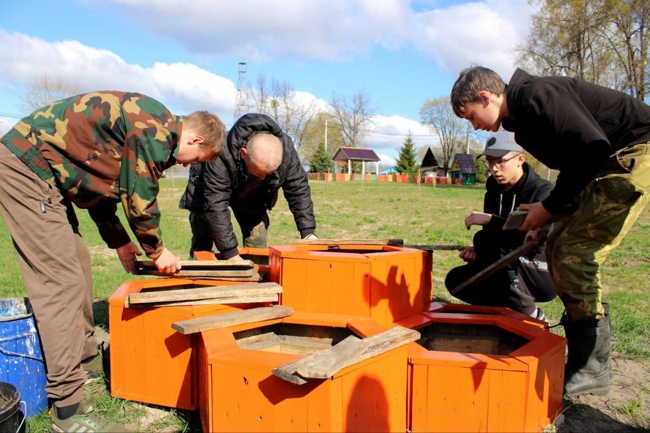 В Бринёвской школе прошел республиканский субботник!