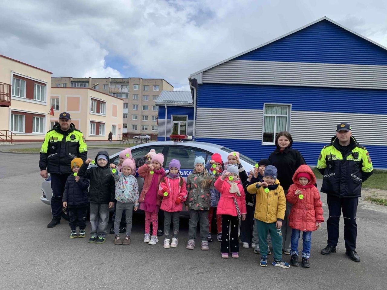 Маленькие шаги к большому порядку: ГАИ в гостях у ребят из ДЦРР
