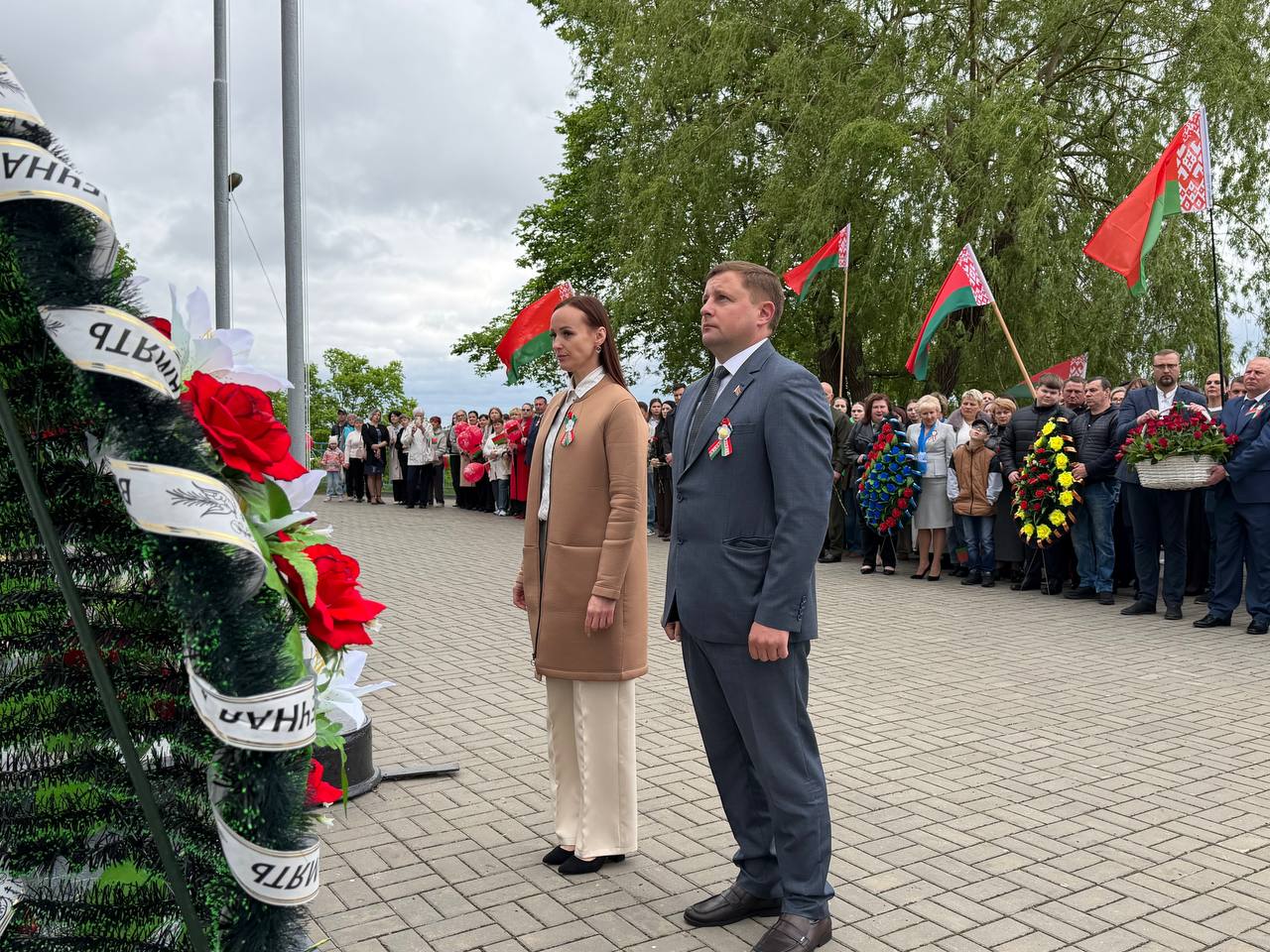 Фотафакт: З пачуццём падзякі аддаём даніну павагі подзвігу