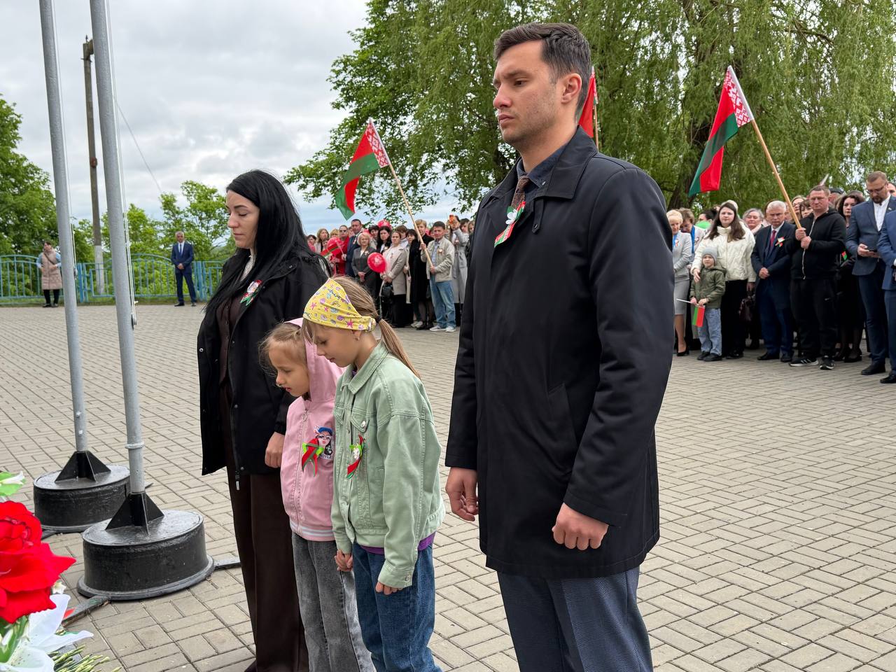 Фотафакт: З пачуццём падзякі аддаём даніну павагі подзвігу