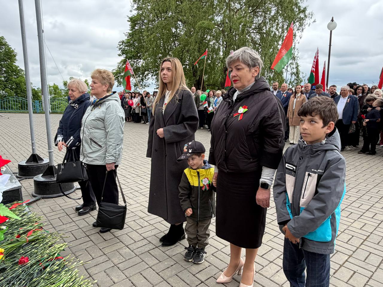 Фотафакт: З пачуццём падзякі аддаём даніну павагі подзвігу
