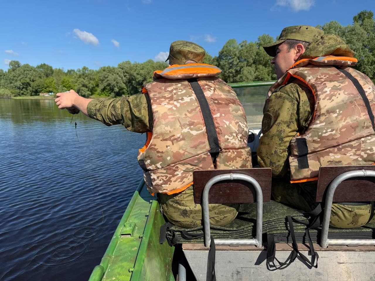 Рэйд па Прыпяці: кантроль і прафілактыка падчас нерасту