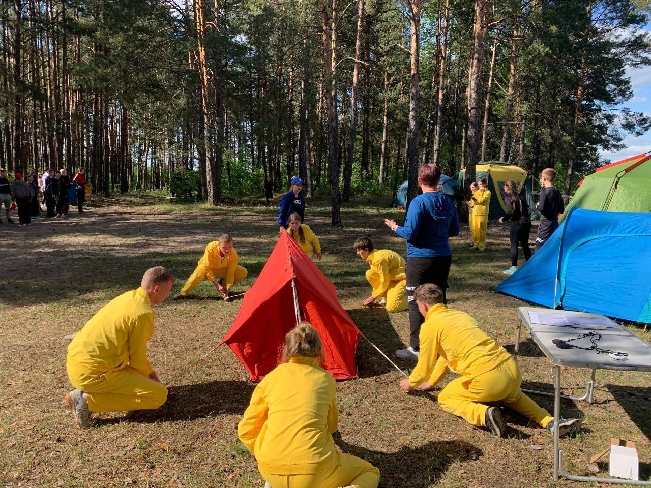 У Петрыкаўскім раёне праходзіць абласны турыстычны злёт "Бяспека жыццядзейнасці"