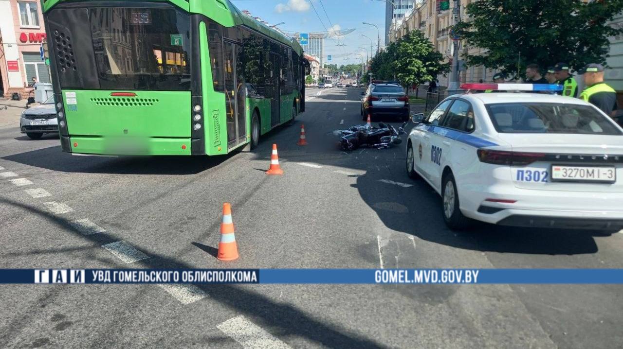 За прошедшие выходные на дорогах Гомельщины пострадали 4 человека