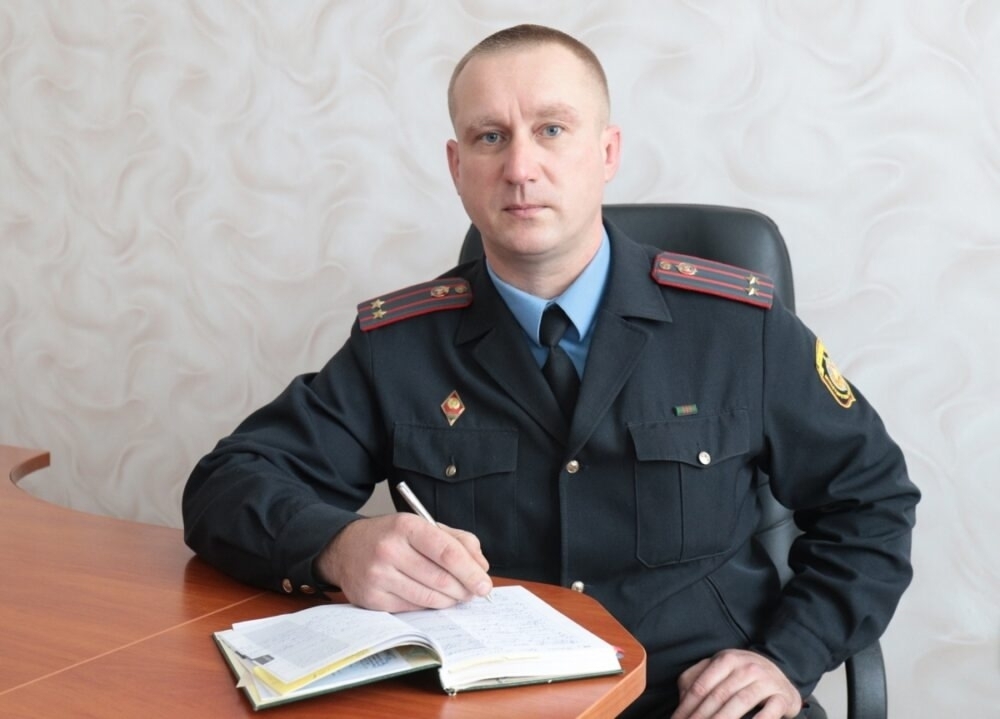 Асабісты прыём грамадзян правядзе першы намеснік начальніка АУС падпалкоўнік міліцыі