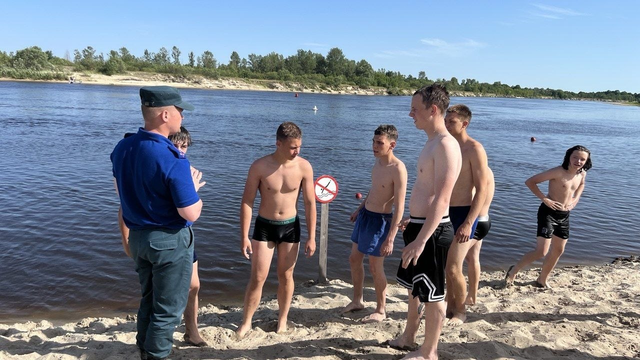 Бяспека на вадзе — у цэнтры ўвагі!