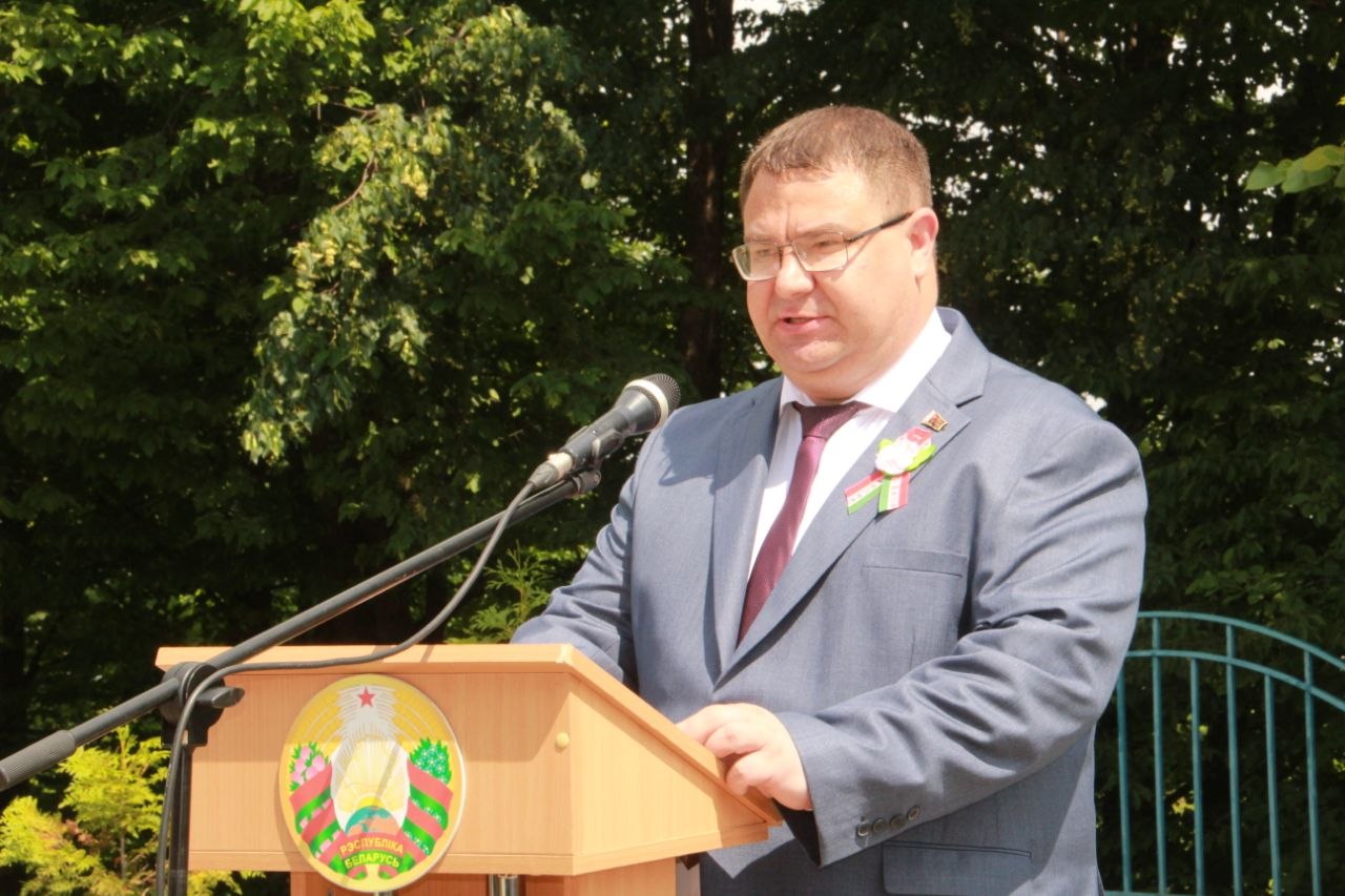 Мітынг-рэквіем прайшоў у гарадскім парку райцэнтра