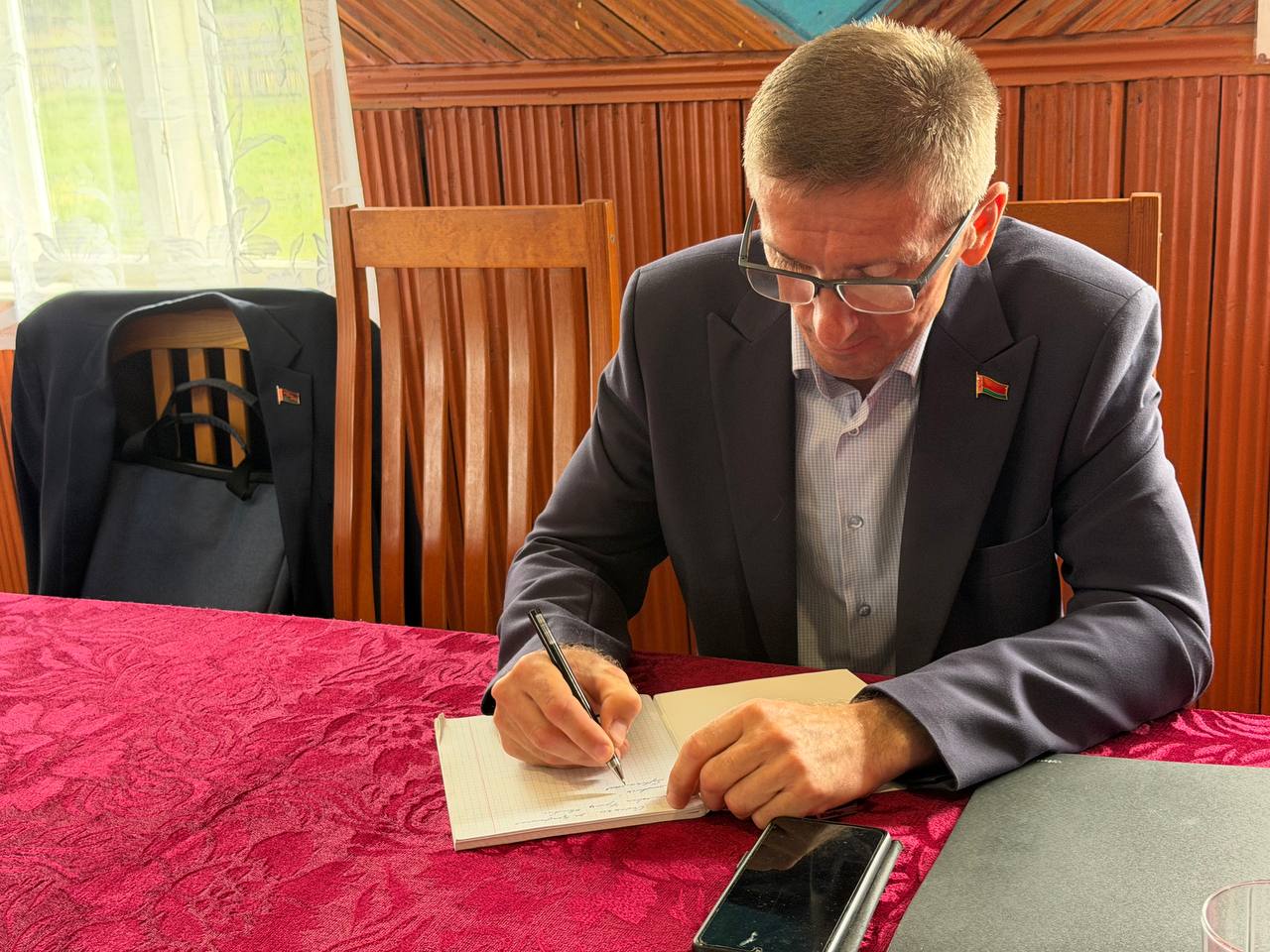 Віталій Пілер правёў сустрэчу з жыхарамі вёскі Бяланавічы
