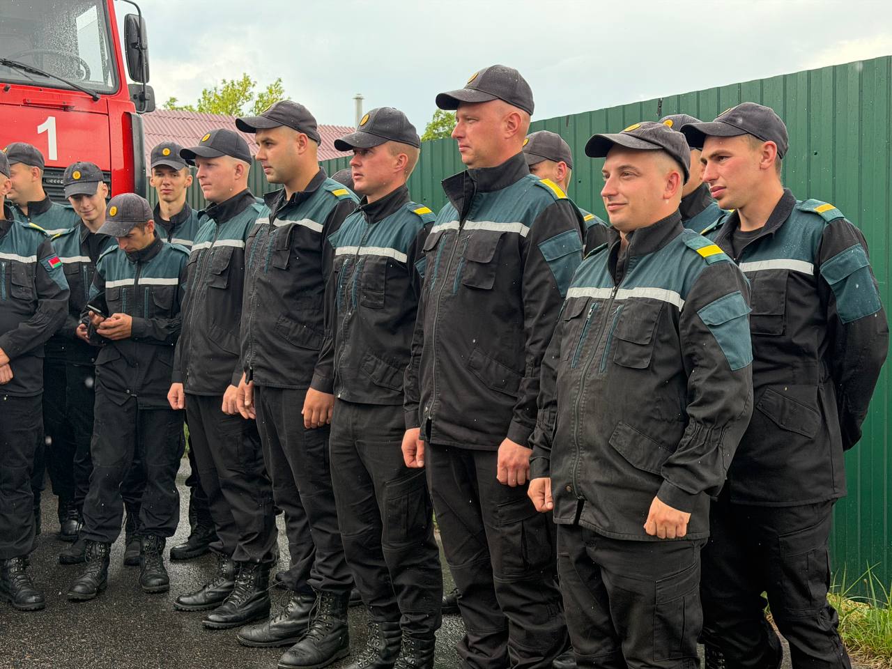 ФОТОРЭПАРТАЖ: свята мужнасці і прафесіяналізму