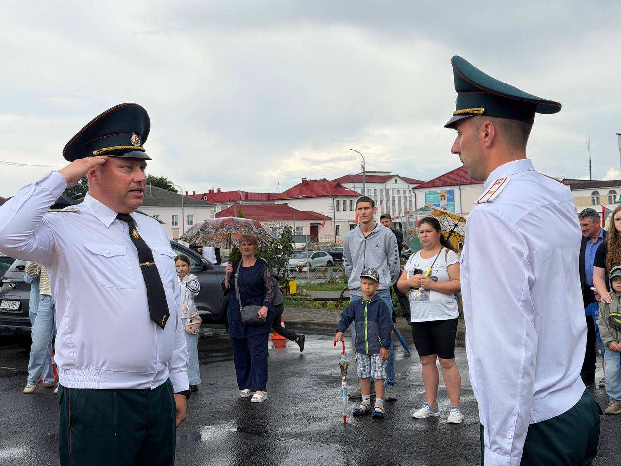 ФОТОРЭПАРТАЖ: свята мужнасці і прафесіяналізму