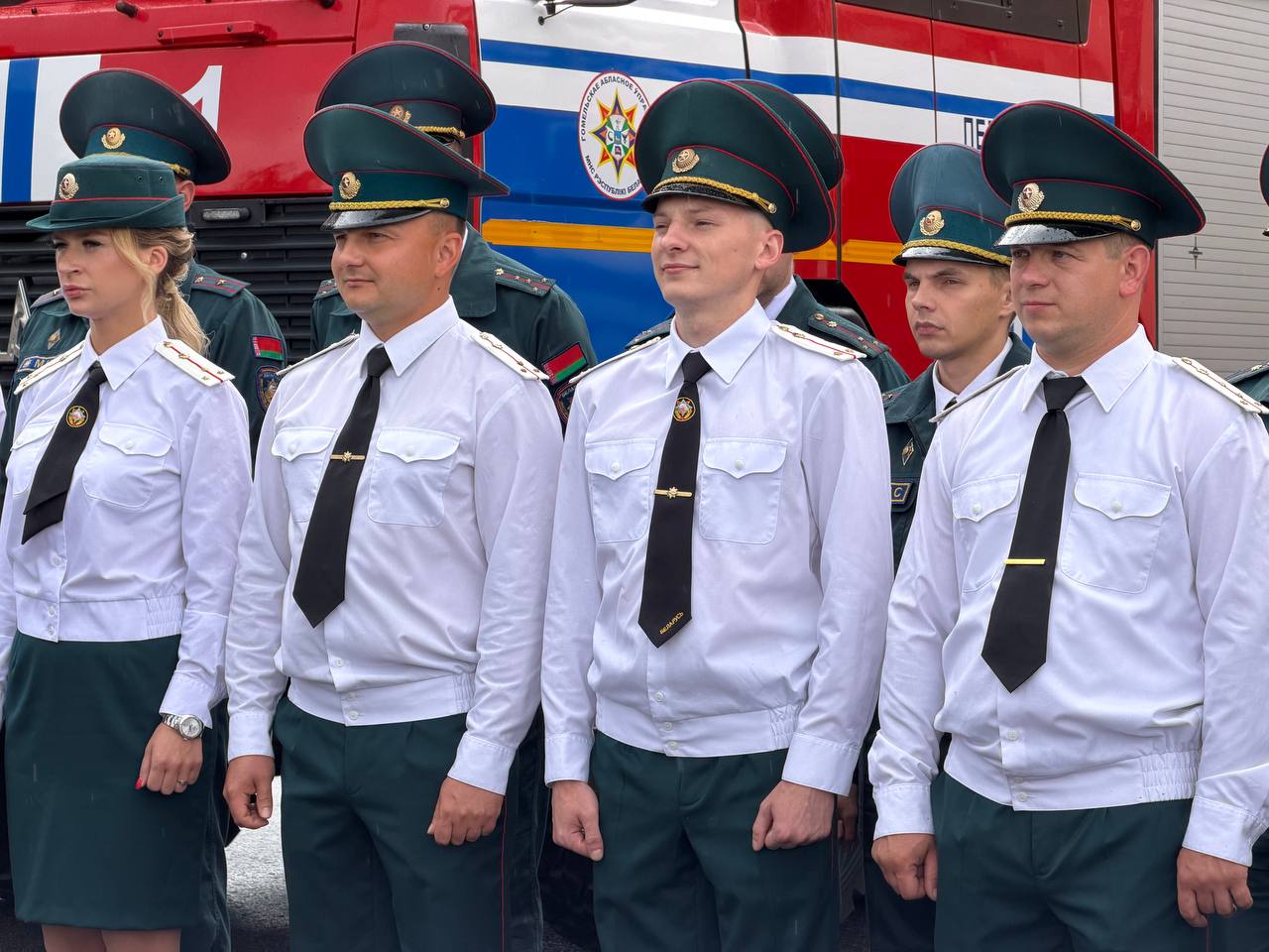 ФОТОРЭПАРТАЖ: свята мужнасці і прафесіяналізму