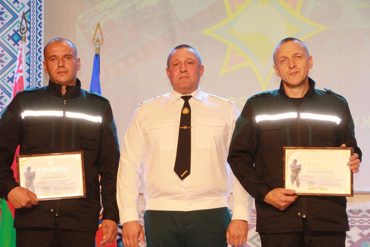 Гераізм як штодзённая праца: у раёне ўшанавалі ахоўнікаў спакою і жыцця 