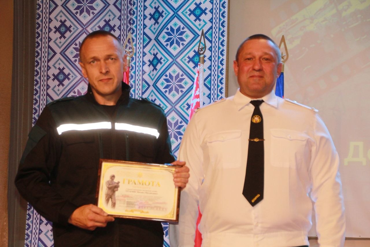 Гераізм як штодзённая праца: у раёне ўшанавалі ахоўнікаў спакою і жыцця 