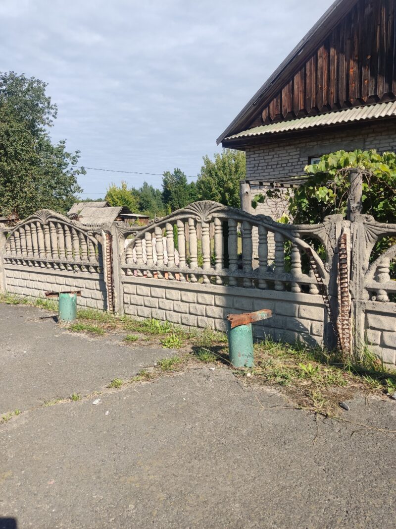 Небяспека на тратуары ў Капцэвічах