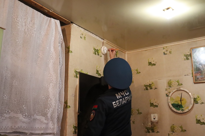 В Петриковском районе прошло профилактическое мероприятие «Дом без пожара»