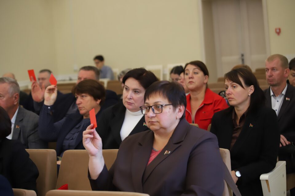 Дваццаць другая сесія Петрыкаўскага раённага Савета дэпутатаў: асноўныя вынікі і рашэнні
