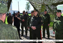 Военная тематика в центре внимания. Лукашенко приехал к ракетчикам в Осиповичский район