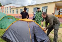 Стартовали учебно-полевые сборы для десятиклассников